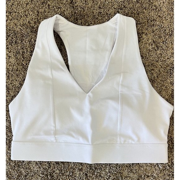 Fabletics Other - NWT ~ Fabletics Mila Midi Medium Impact Sports Bra ~ X-Large ~ White